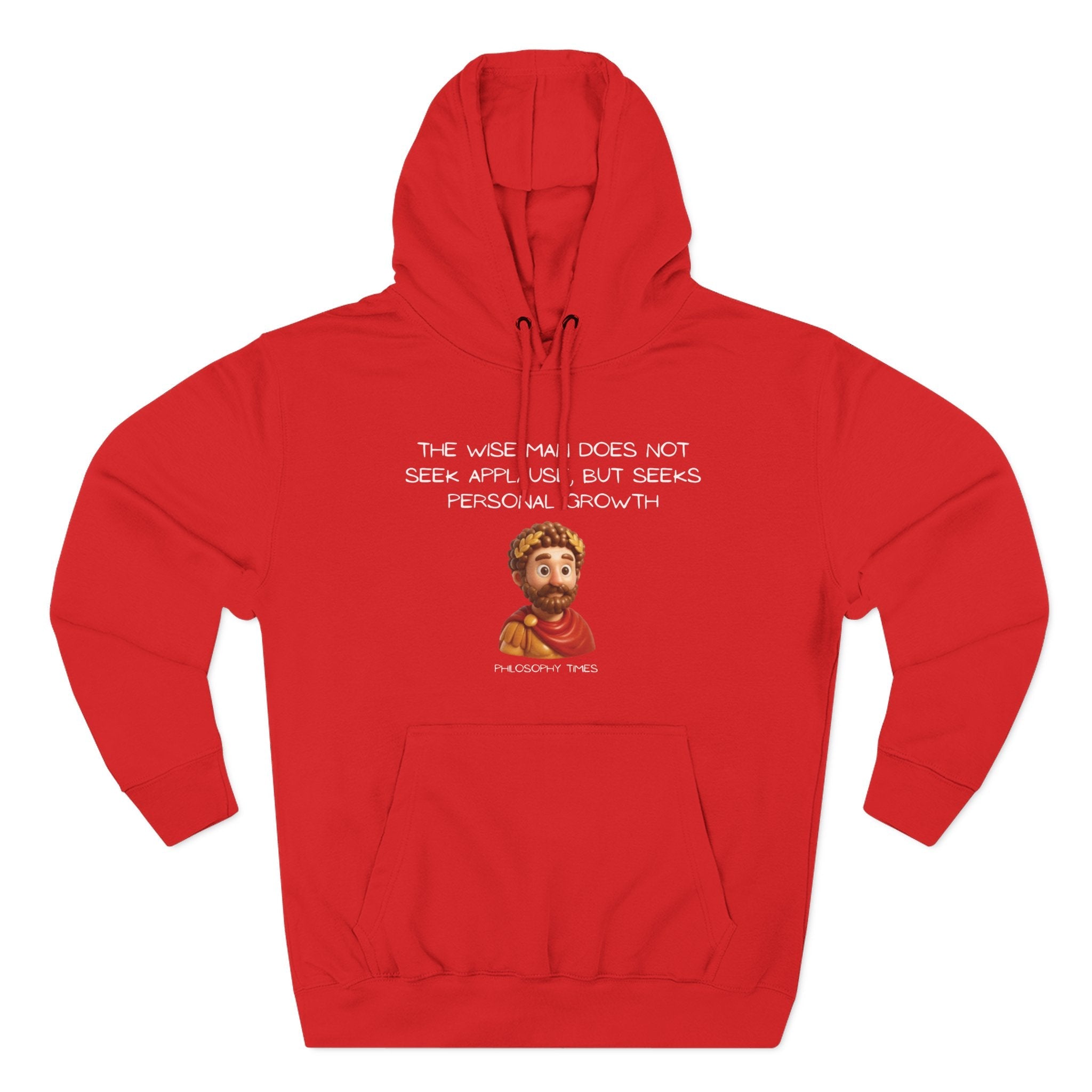 Marcus Aurelius Fleece Hoodie Printify