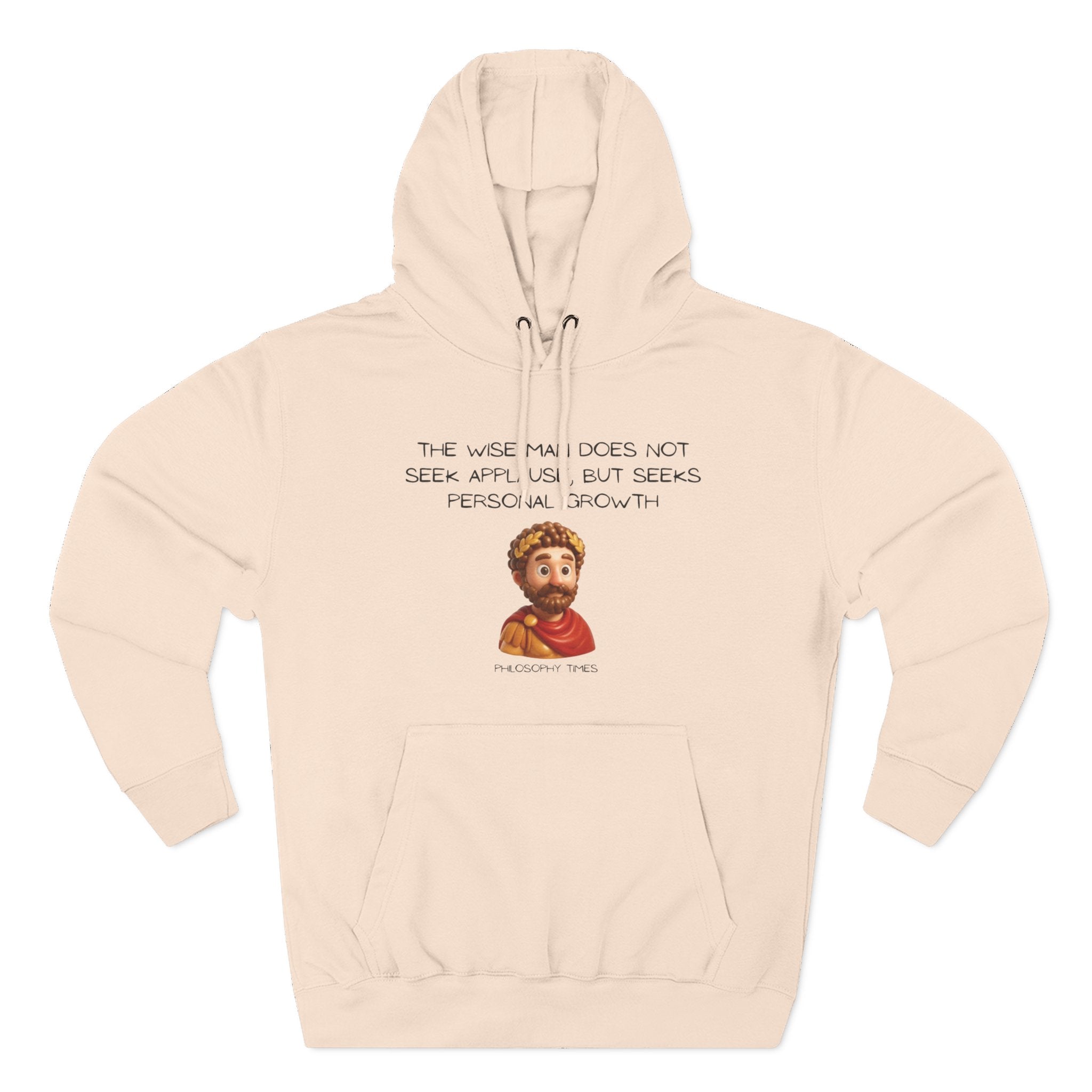 Marcus Aurelius Fleece Hoodie Printify