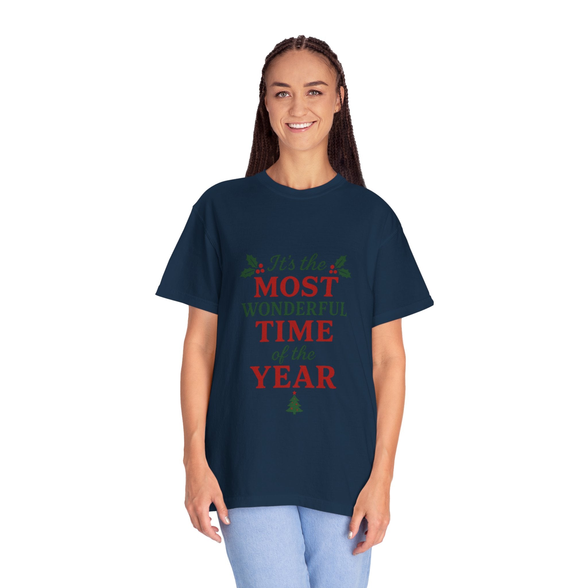 Christmas Graphic T-Shirt — "It's the Most Wonderful Time of the Year"
