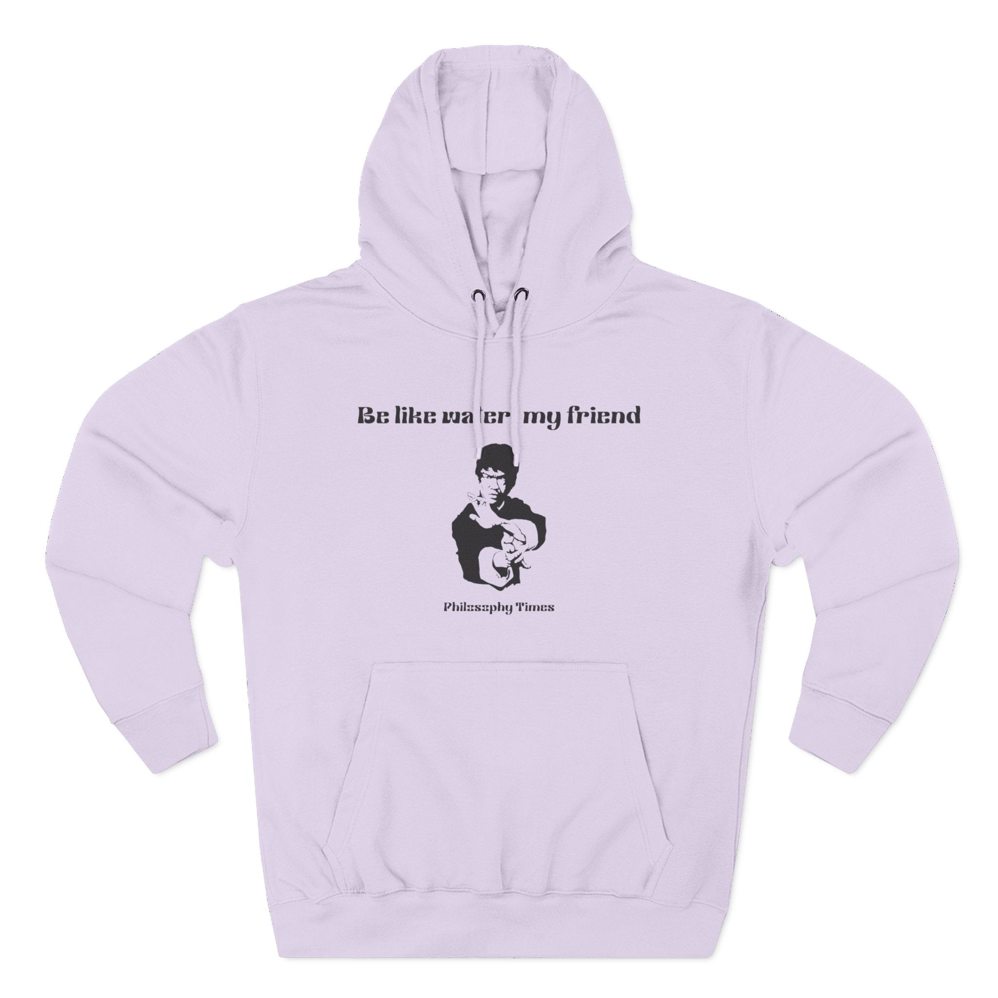 Inspirational Bruce Lee Hoodie – “Be Like Water” Casual Hoodie