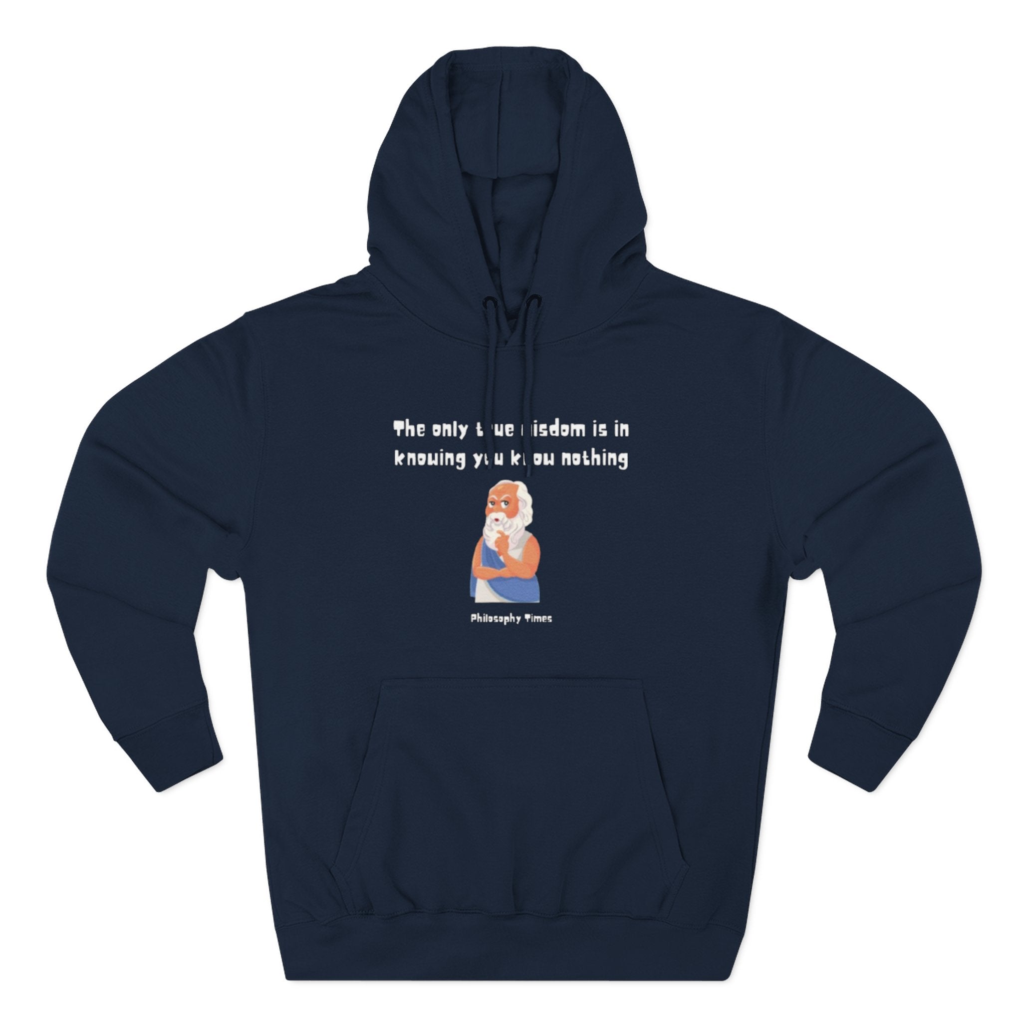 Socrates Fleece Hoodie Printify