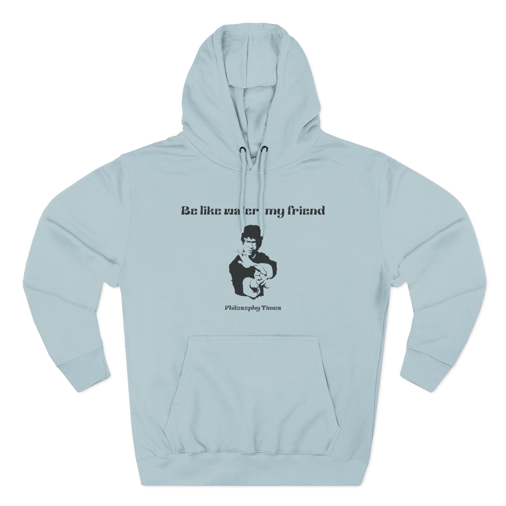 Inspirational Bruce Lee Hoodie – “Be Like Water” Casual Hoodie