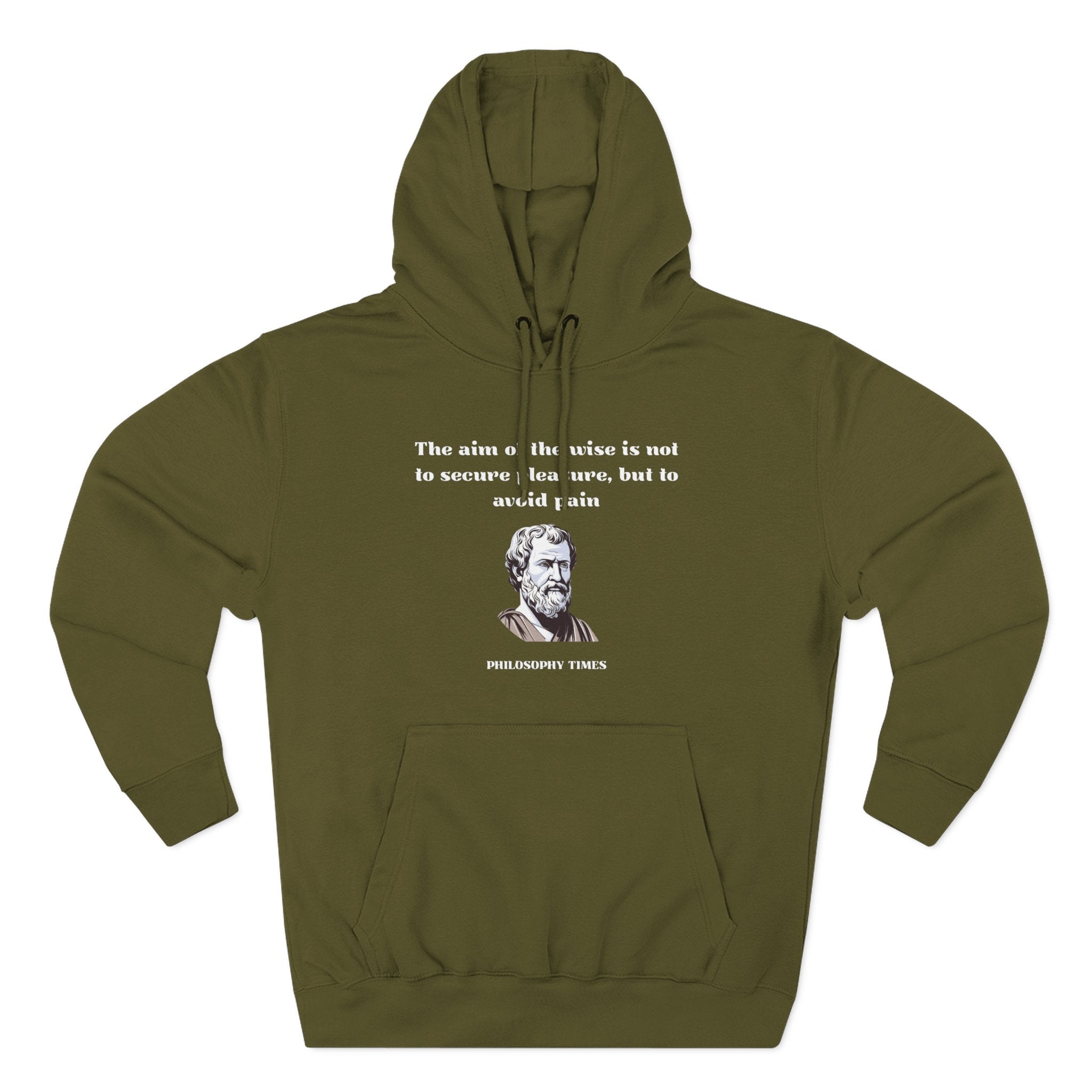 Aristotle Fleece Hoodie Printify
