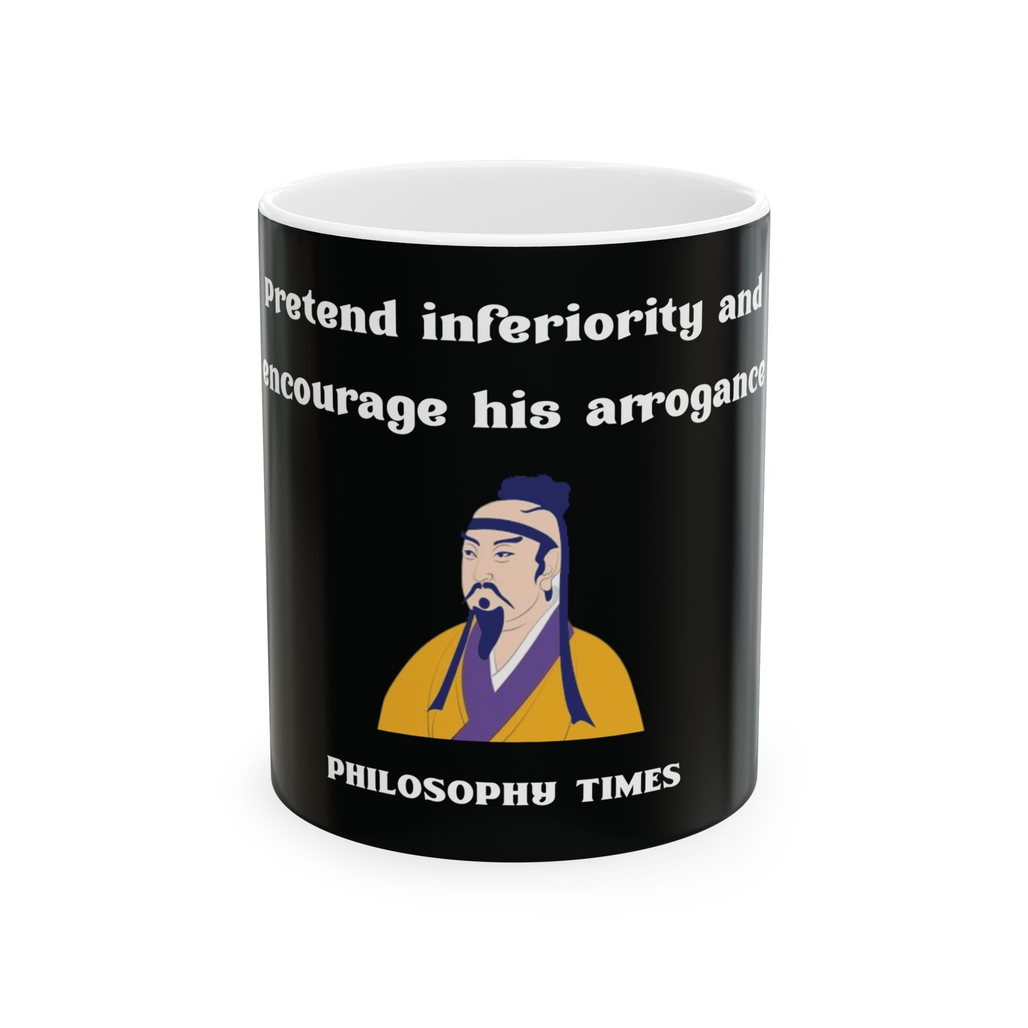 Black Sun Tzu Mug Printify