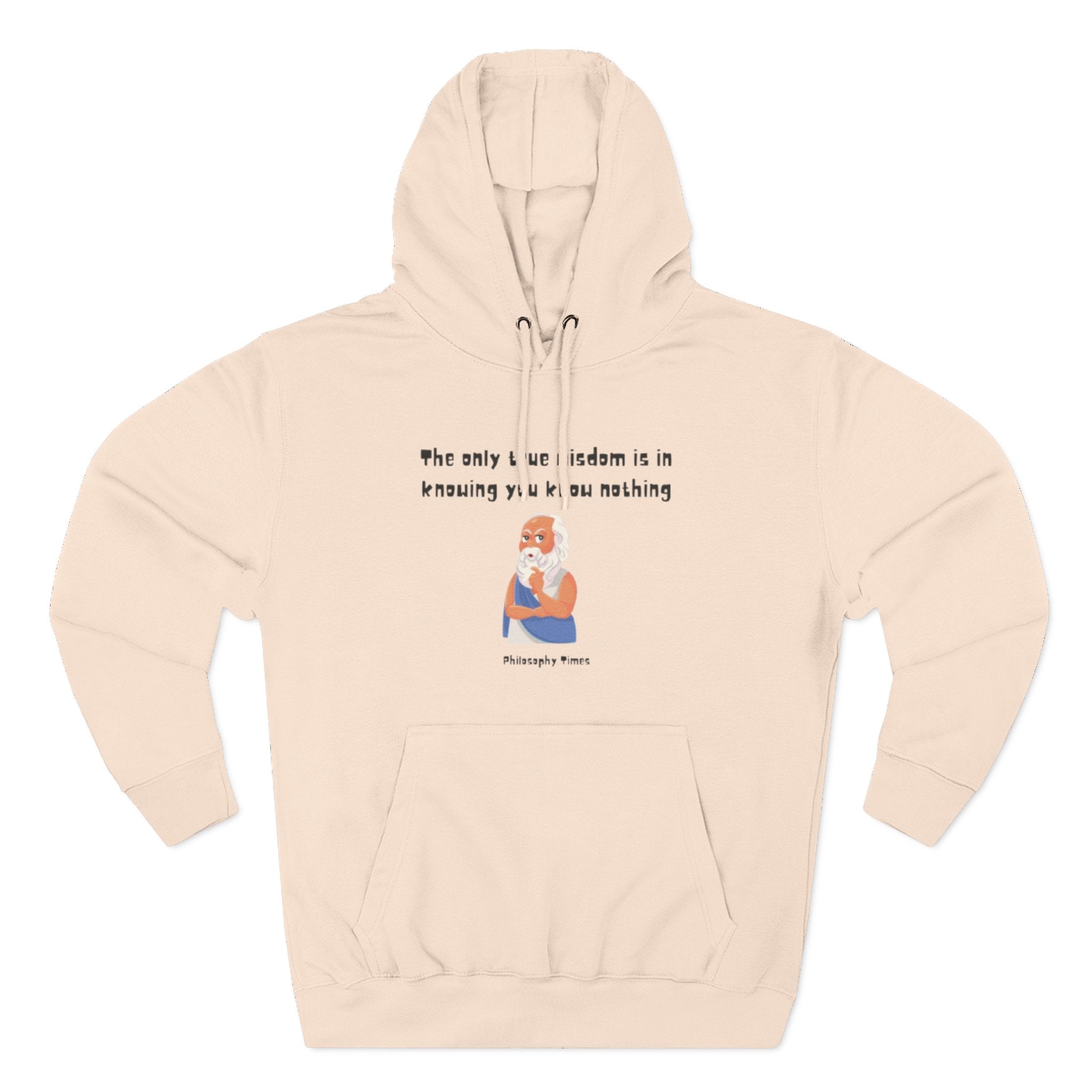 Socrates Fleece Hoodie Printify