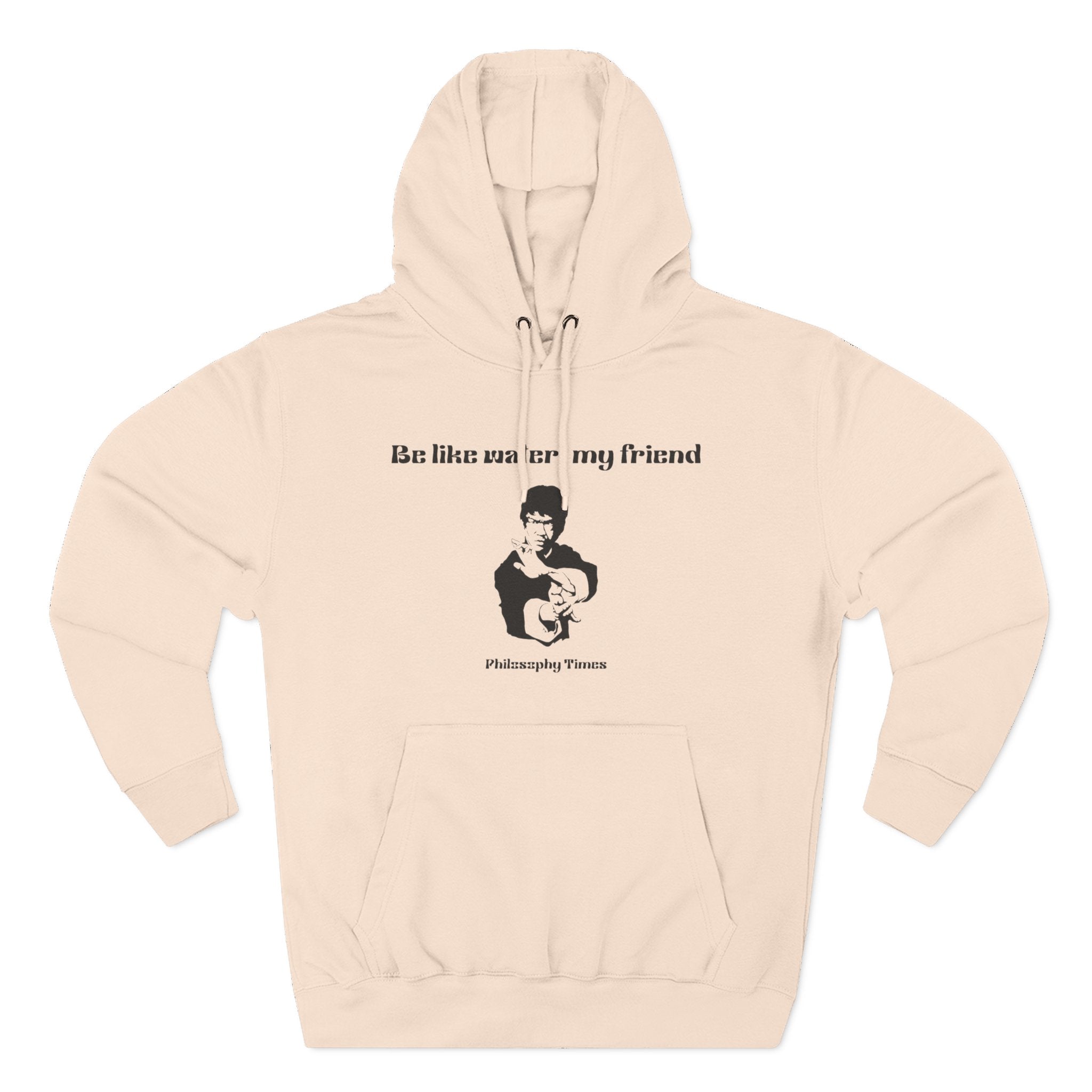 Inspirational Bruce Lee Hoodie – “Be Like Water” Casual Hoodie