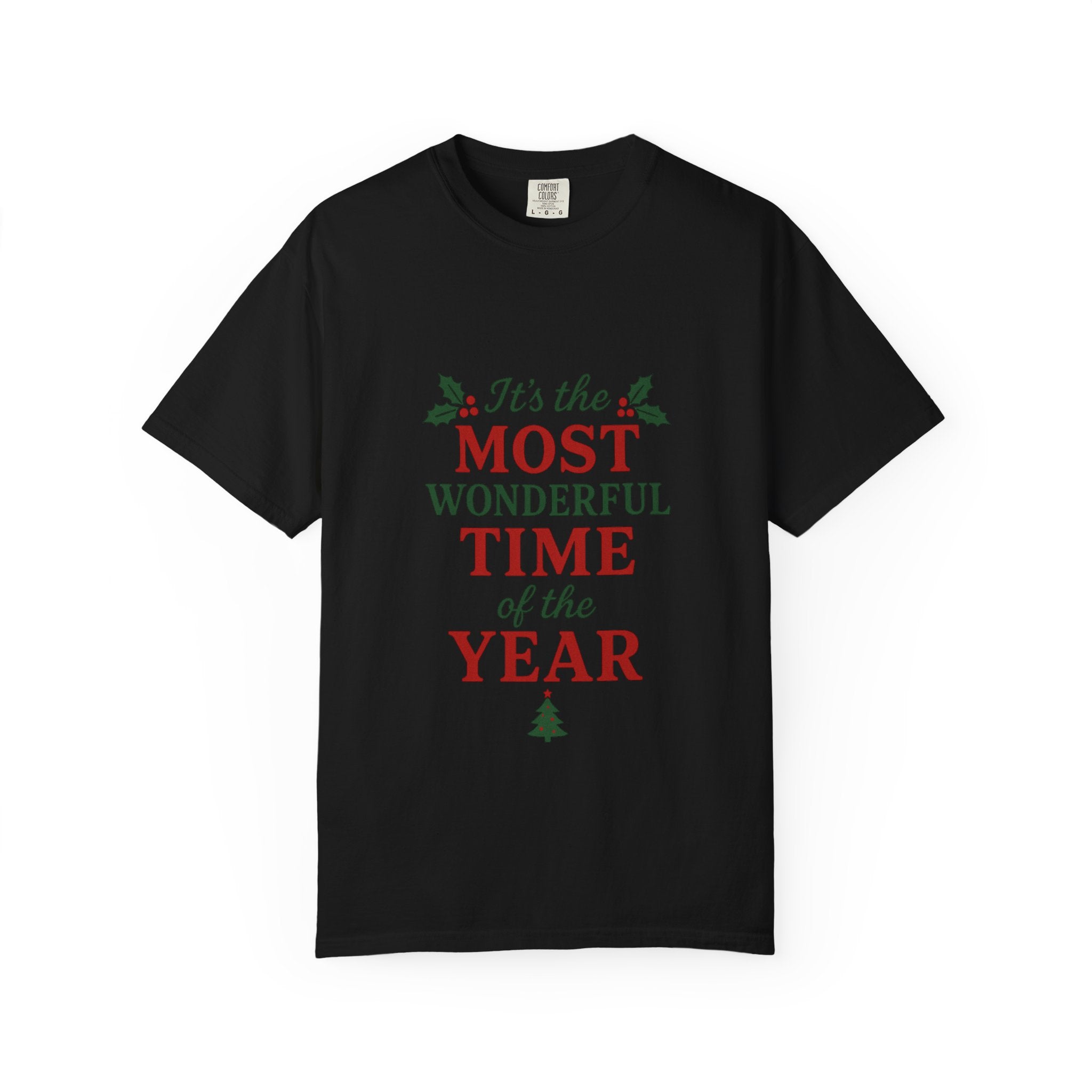 Christmas Graphic T-Shirt — "It's the Most Wonderful Time of the Year"