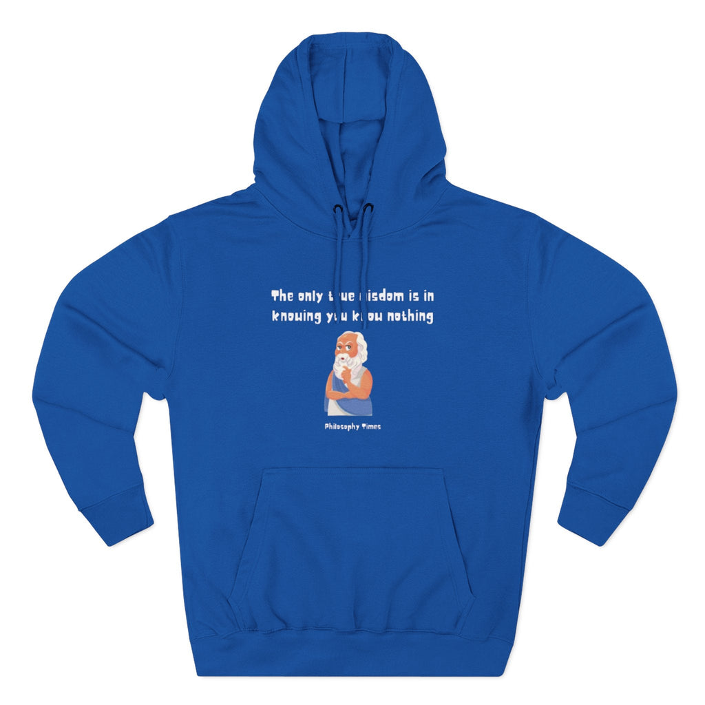 Socrates Fleece Hoodie Printify