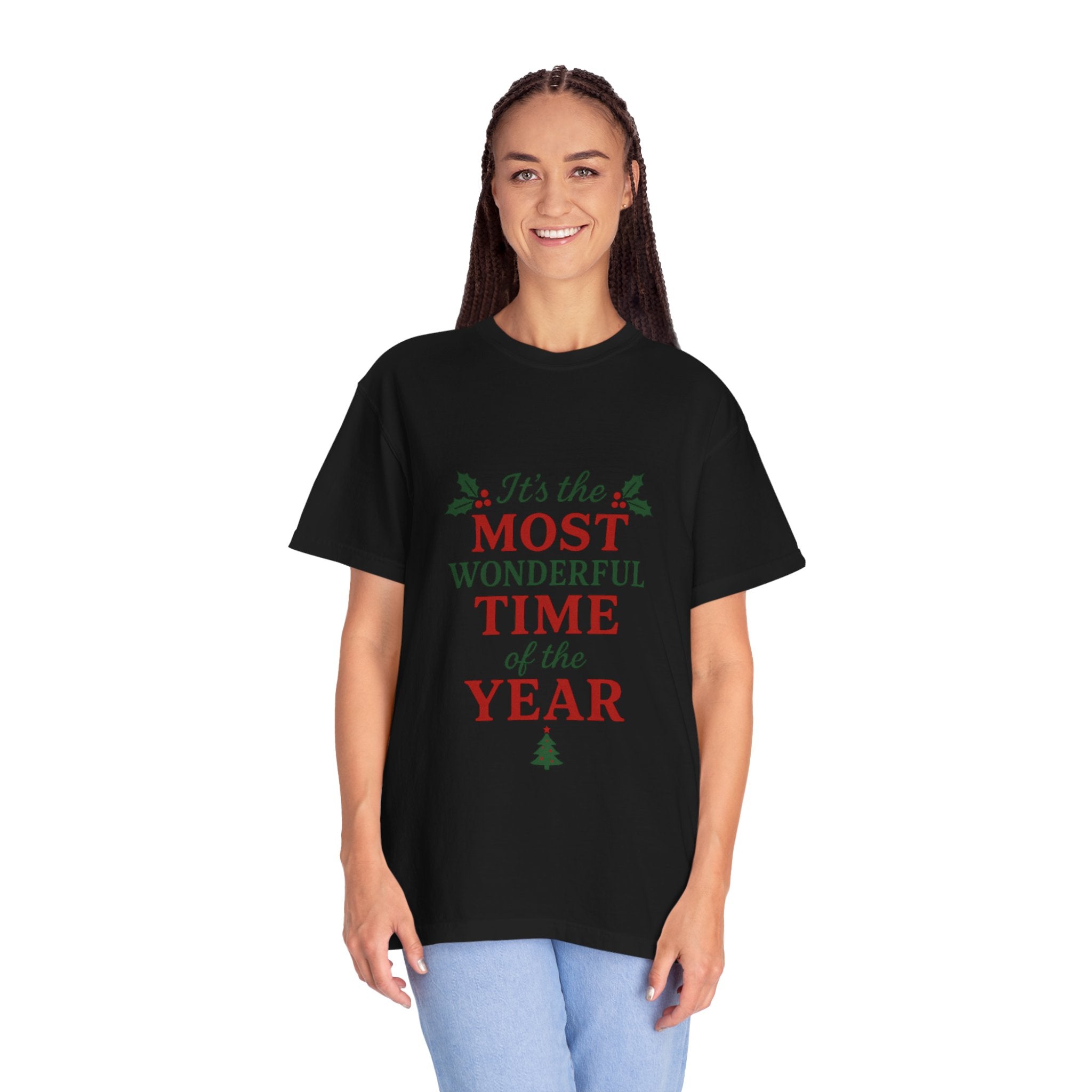 Christmas Graphic T-Shirt — "It's the Most Wonderful Time of the Year"