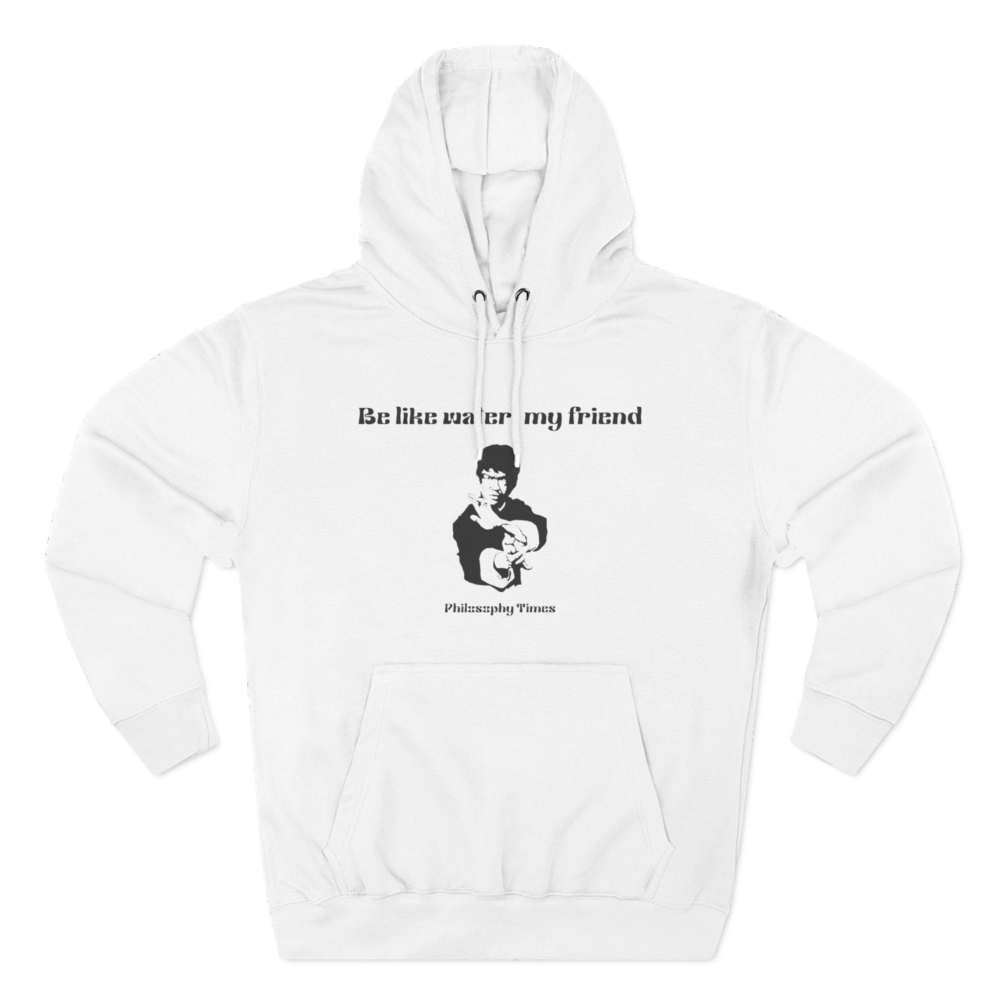 Inspirational Bruce Lee Hoodie – “Be Like Water” Casual Hoodie