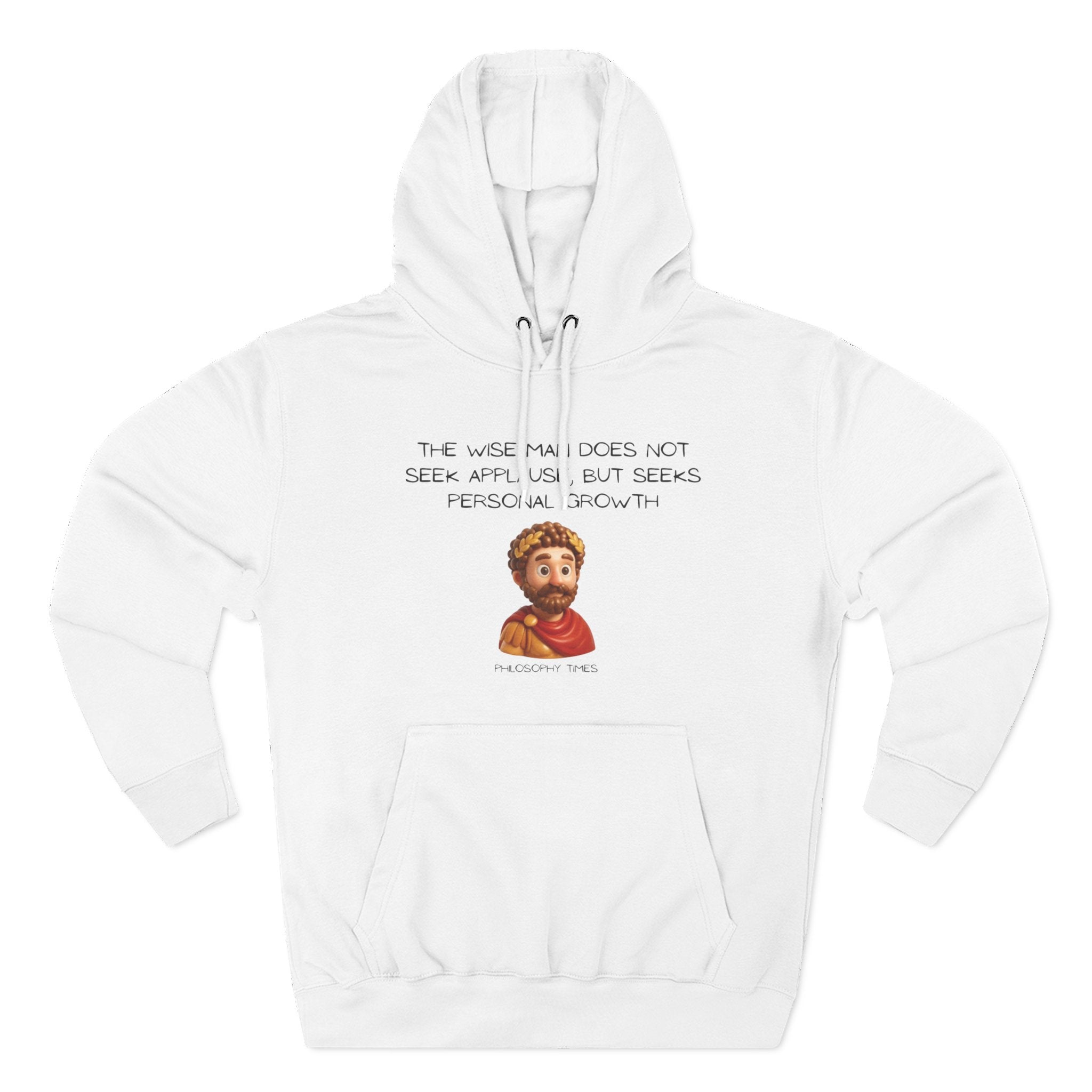 Marcus Aurelius Fleece Hoodie Printify