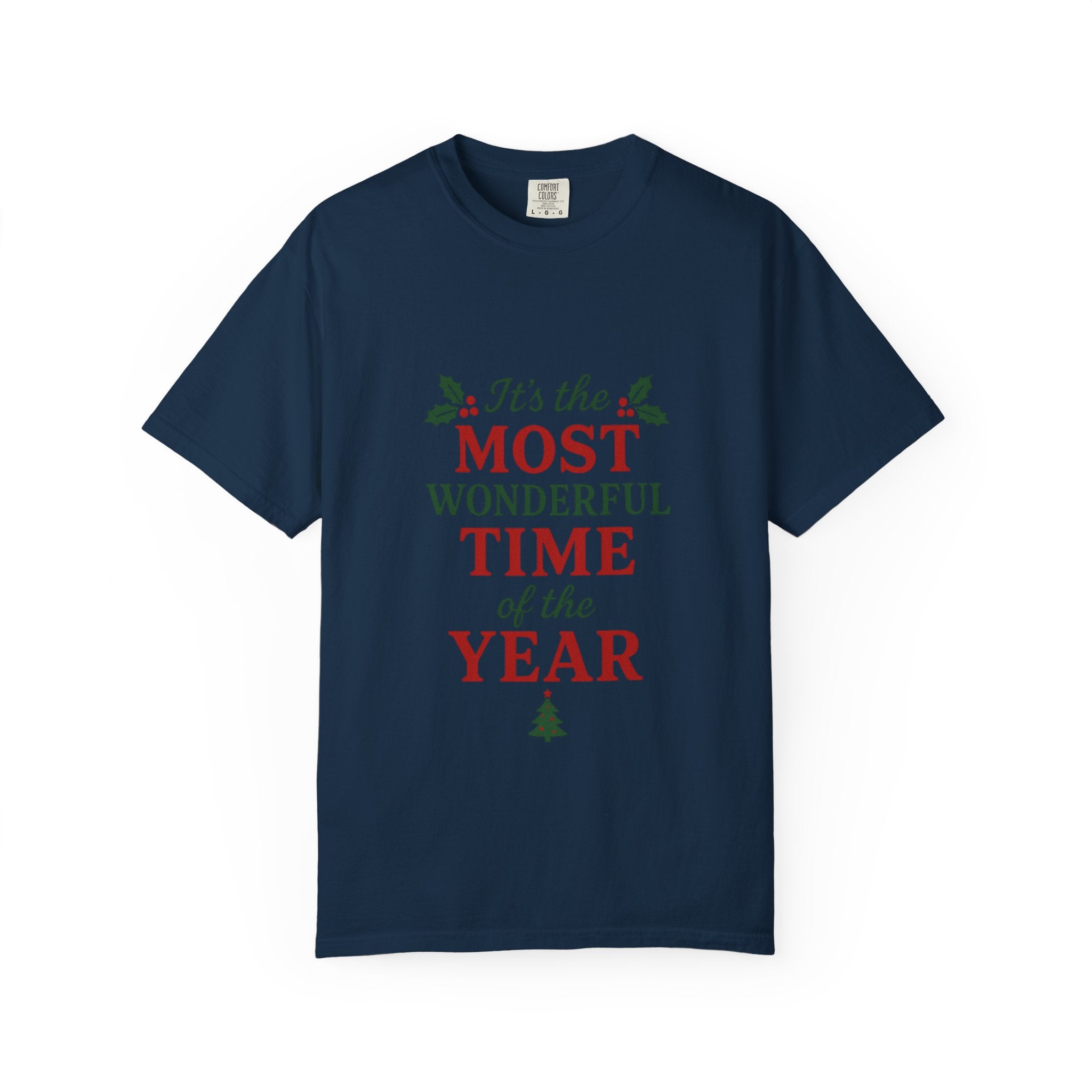 Christmas Graphic T-Shirt — "It's the Most Wonderful Time of the Year"
