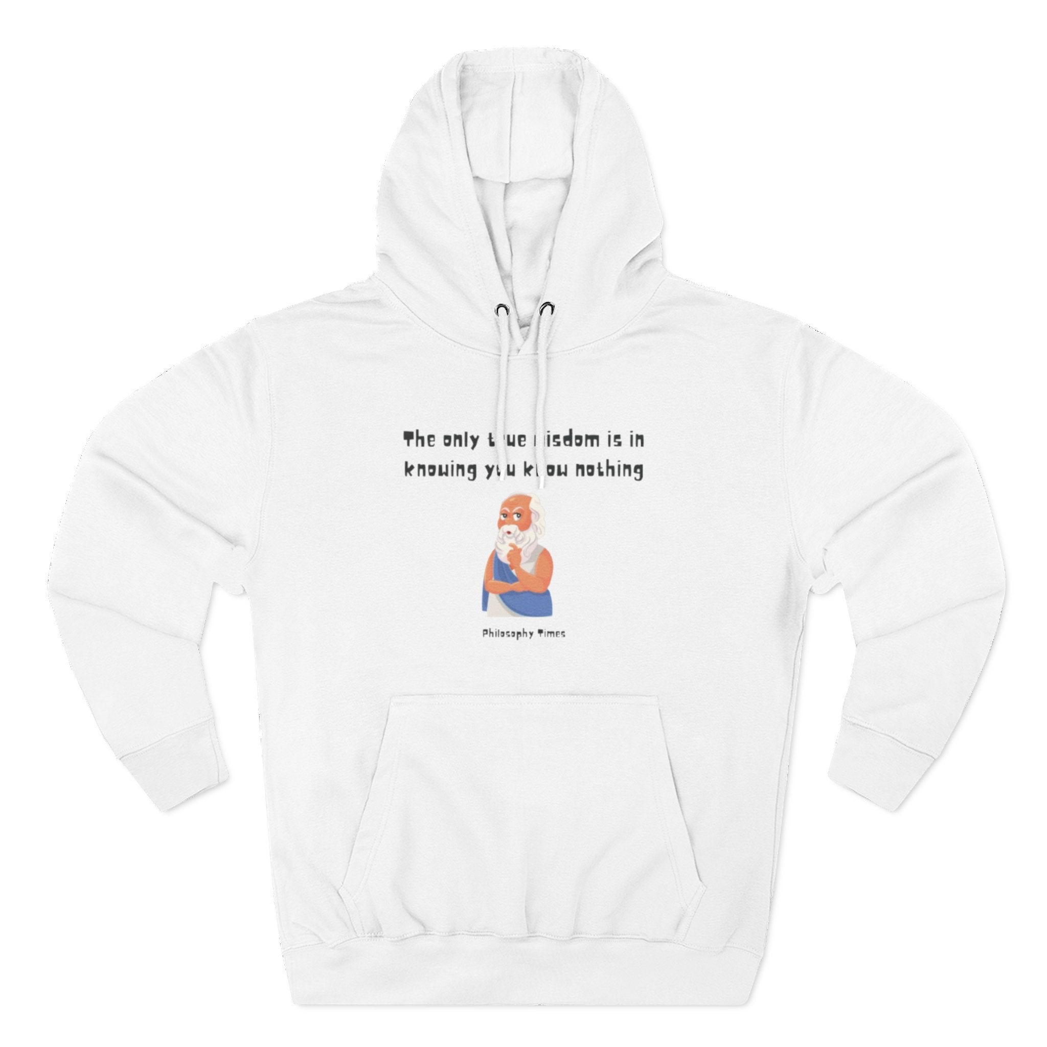 Socrates Fleece Hoodie Printify