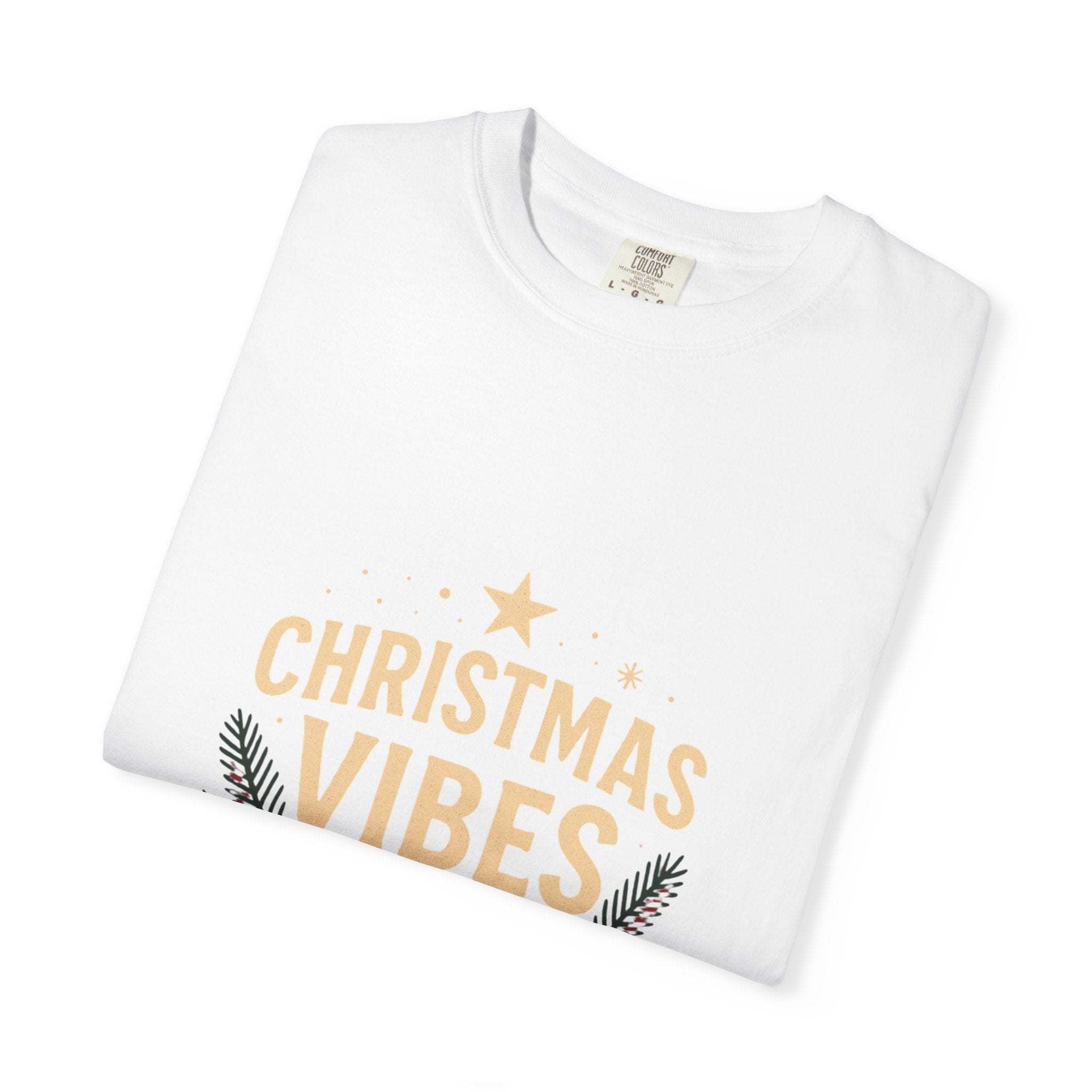 Christmas T Shirt – "Christmas Vibes Only" Retro Holiday Tee