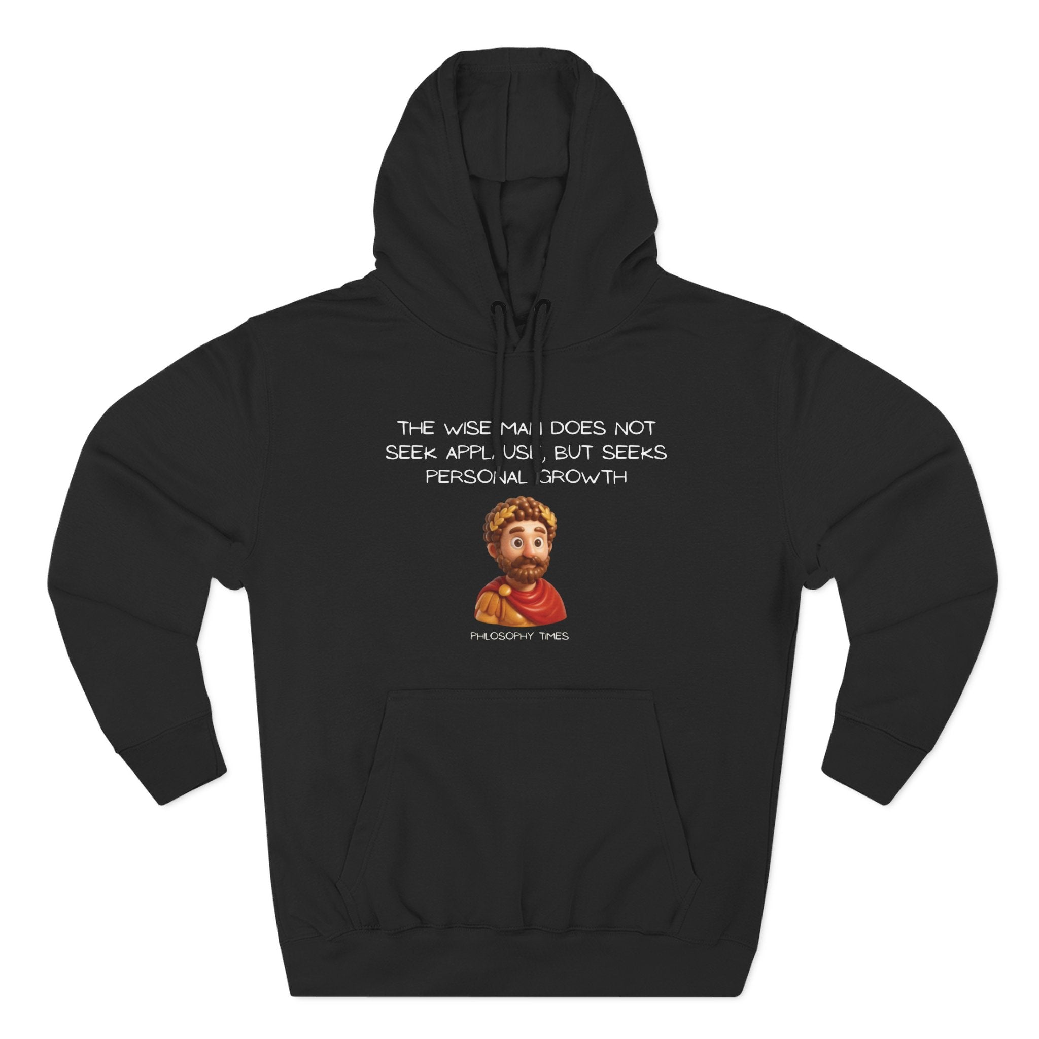 Marcus Aurelius Fleece Hoodie Printify