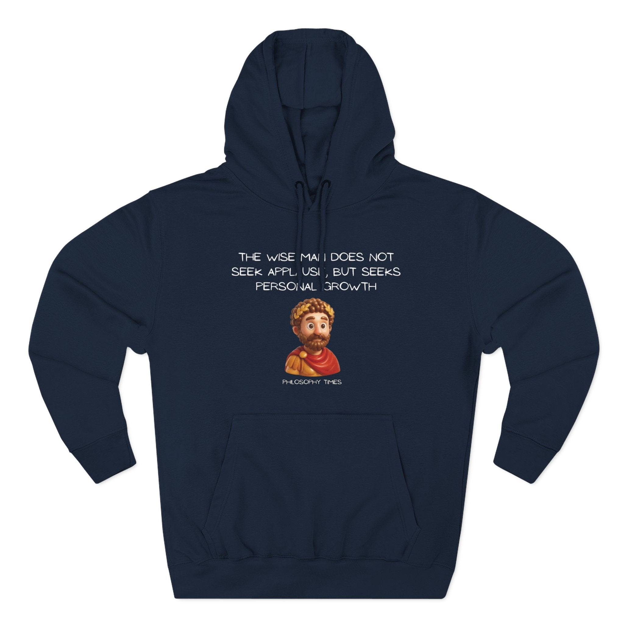 Marcus Aurelius Fleece Hoodie Printify