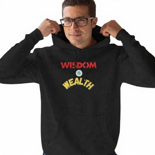 Philosophy Hoodie — Wisdom is Health Vivbyen Hoodie For Thinkers